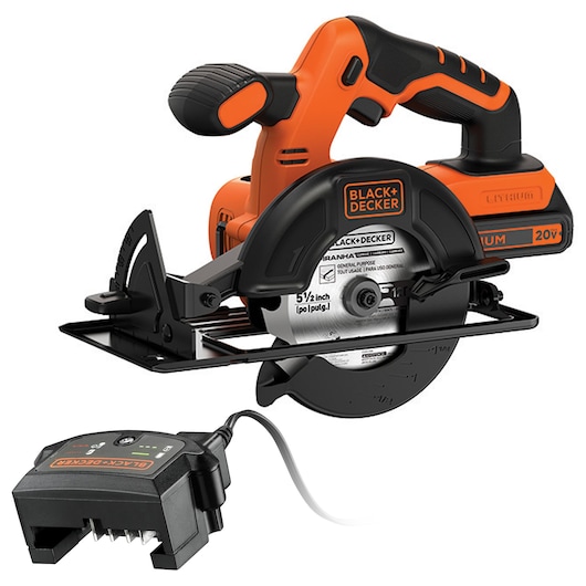 18V Circular Saw With 1.5Ah Battery and 400mA Charger