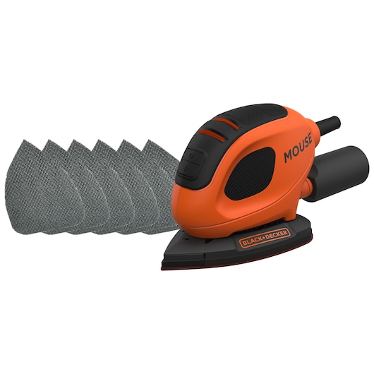55W Mouse® Detail Sander and 6 Sanding Sheets